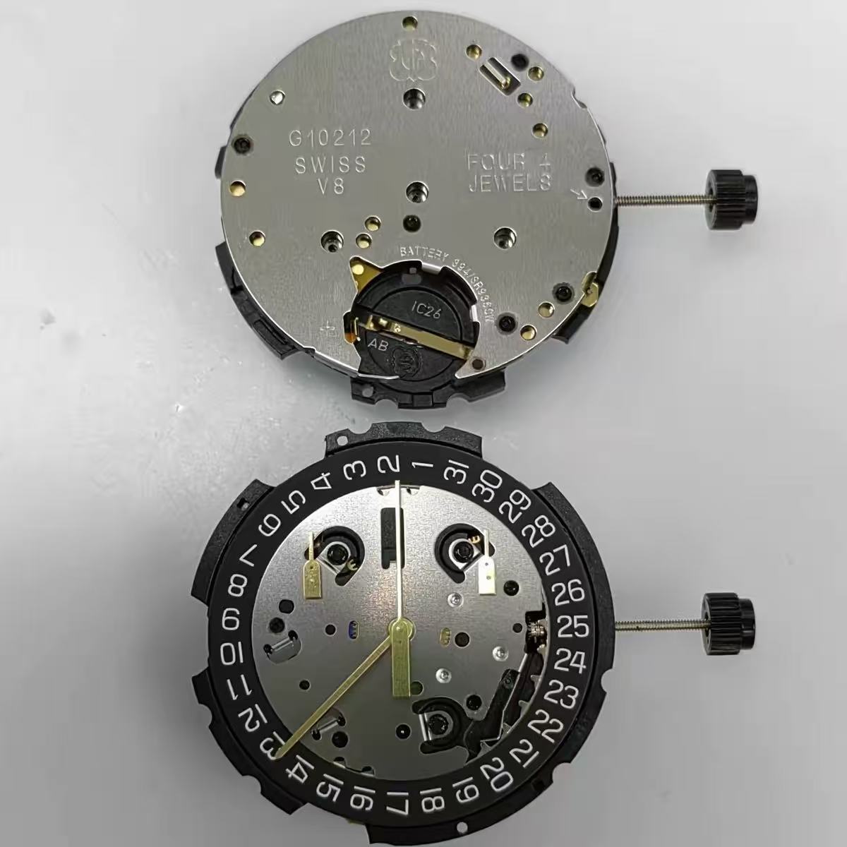 Watch V8 - حركة كوارتز سويسرية ETA G10.212 V8