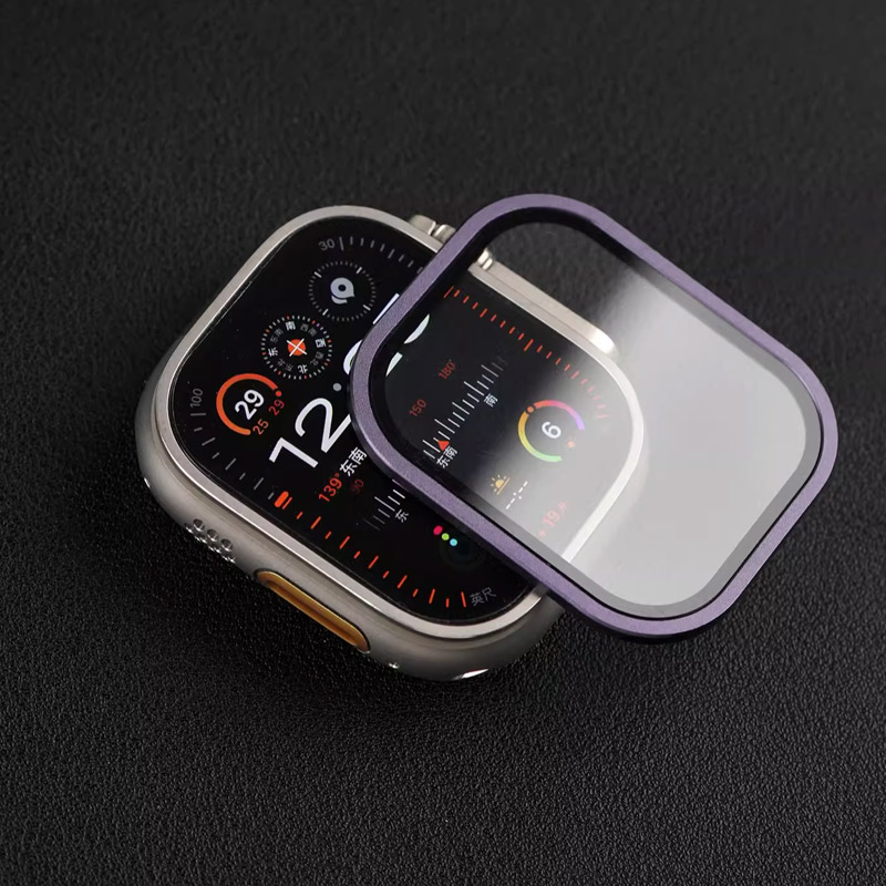 Smartwatch Watches For Men - زجاج مقسى لساعة أبل الترا 49