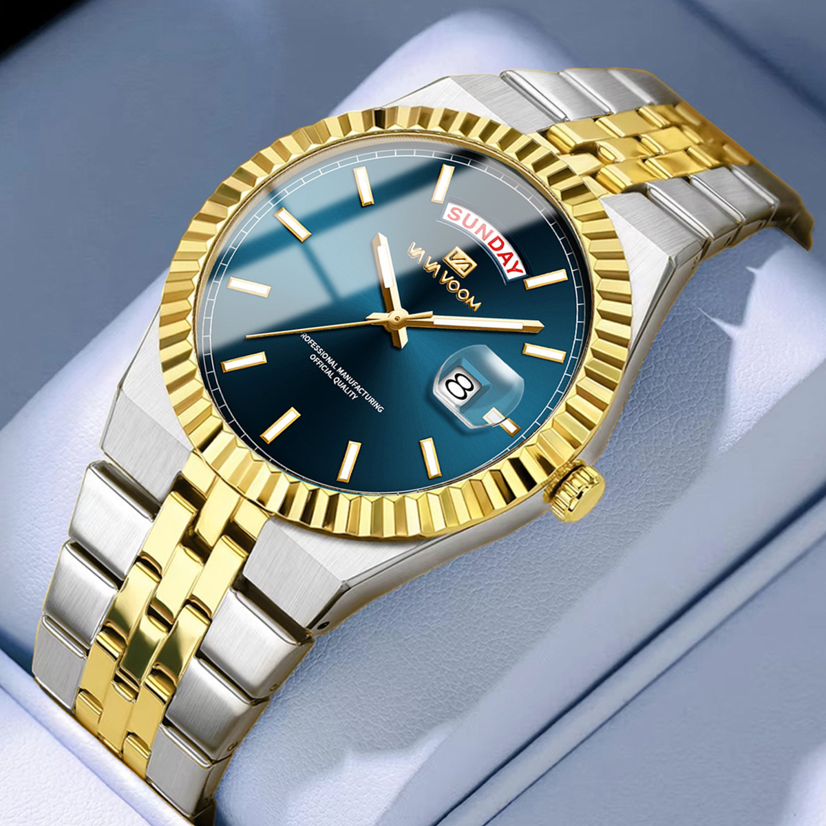 Smartwatch Casual Watches For Men - ساعة يد رجالية كوارتز من سلسلة