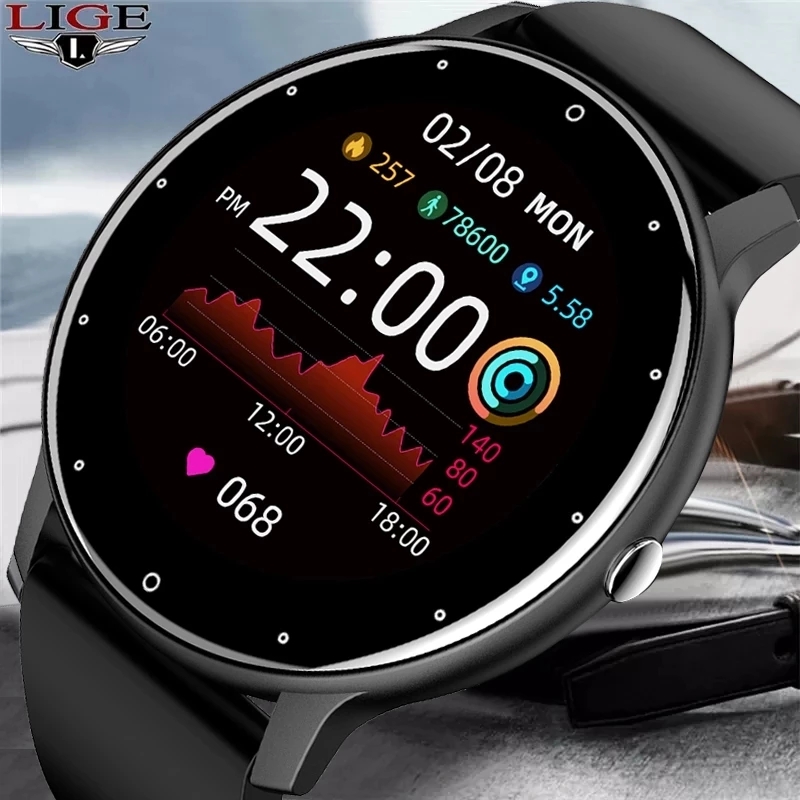Watch Smartwatch Android - ساعة ذكية جديدة LIGE 2026 للرجال
