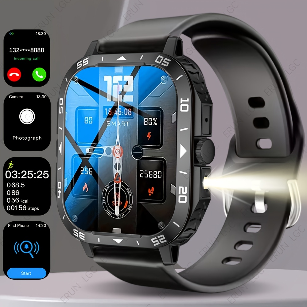Smartwatch Premium Watches For Men - ساعة ذكية، فاخرة، مع أوضاع رياضية