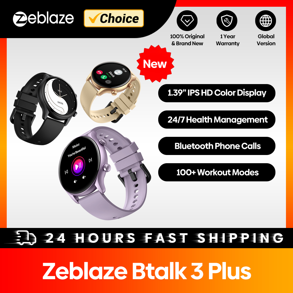 Watch Esim - ساعة ذكية جديدة Zeblaze Btalk 3