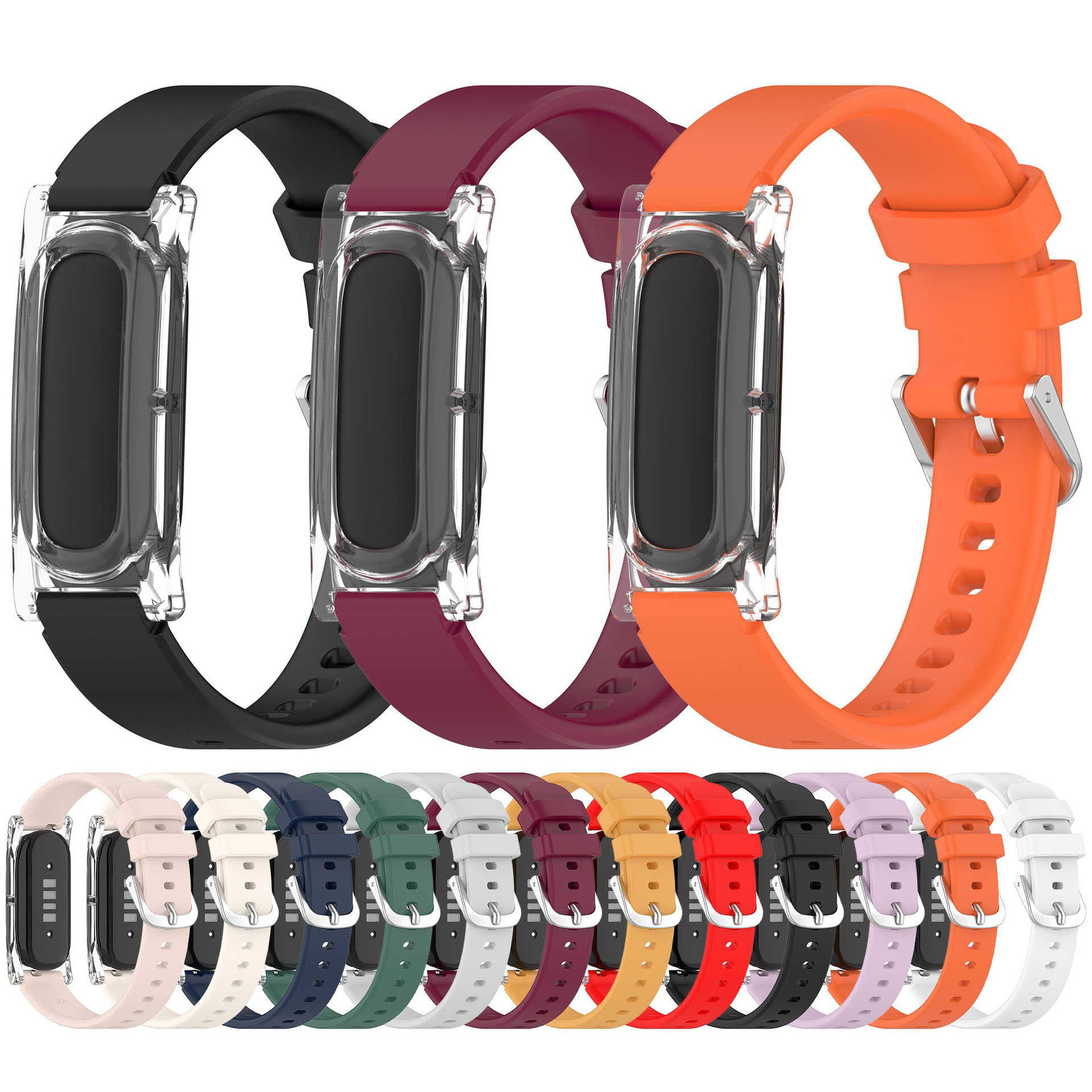 Silicone Sport Band - حزام سيليكون متوافق مع جوجل فيتبيت