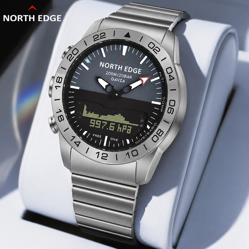 Smartwatch Army Watches For Men - ساعة غوص رجالية من نورث إيدج،