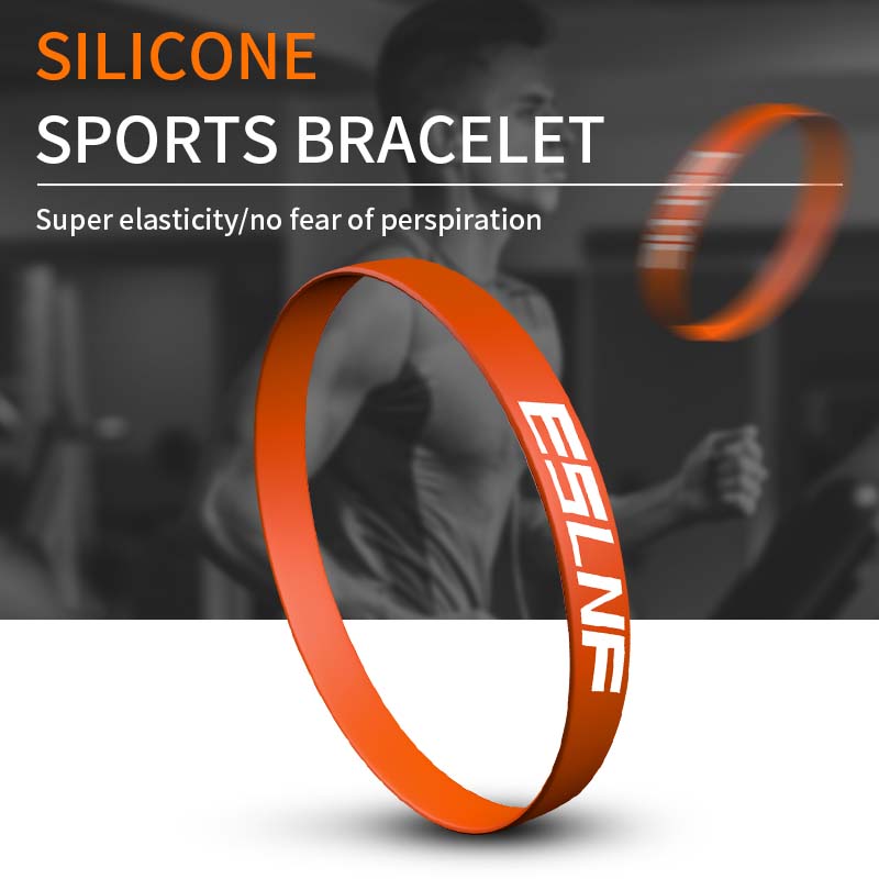 Silicone Sport Band - تخصيص للماء لينة مطاطا المطاط الرياضة