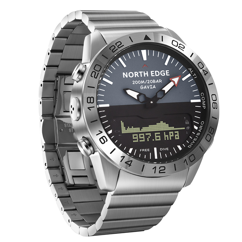 ساعة ذكية فاخرة للرجال من نورث - مراجعة Smartwatch Army Watches For Men وسعره