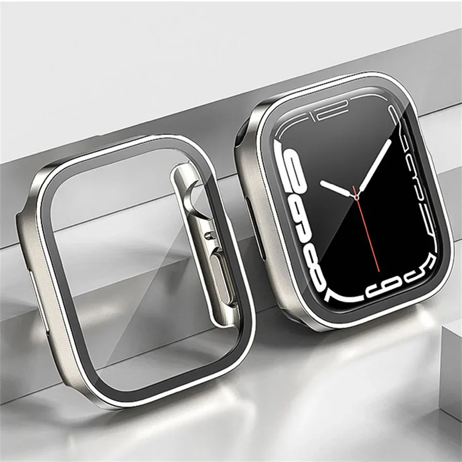 زجاج + غطاء لساعة أبل سلسلة 9  - مراجعة Smartwatch Watches Price وسعره