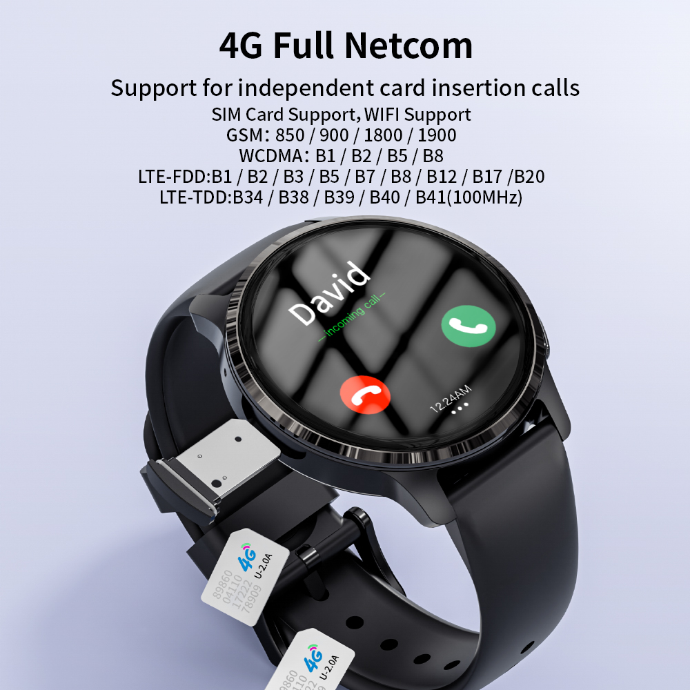 4G 5G Android ساعة ذكية مع بطا - مراجعة Smartwatch I Watches وسعره