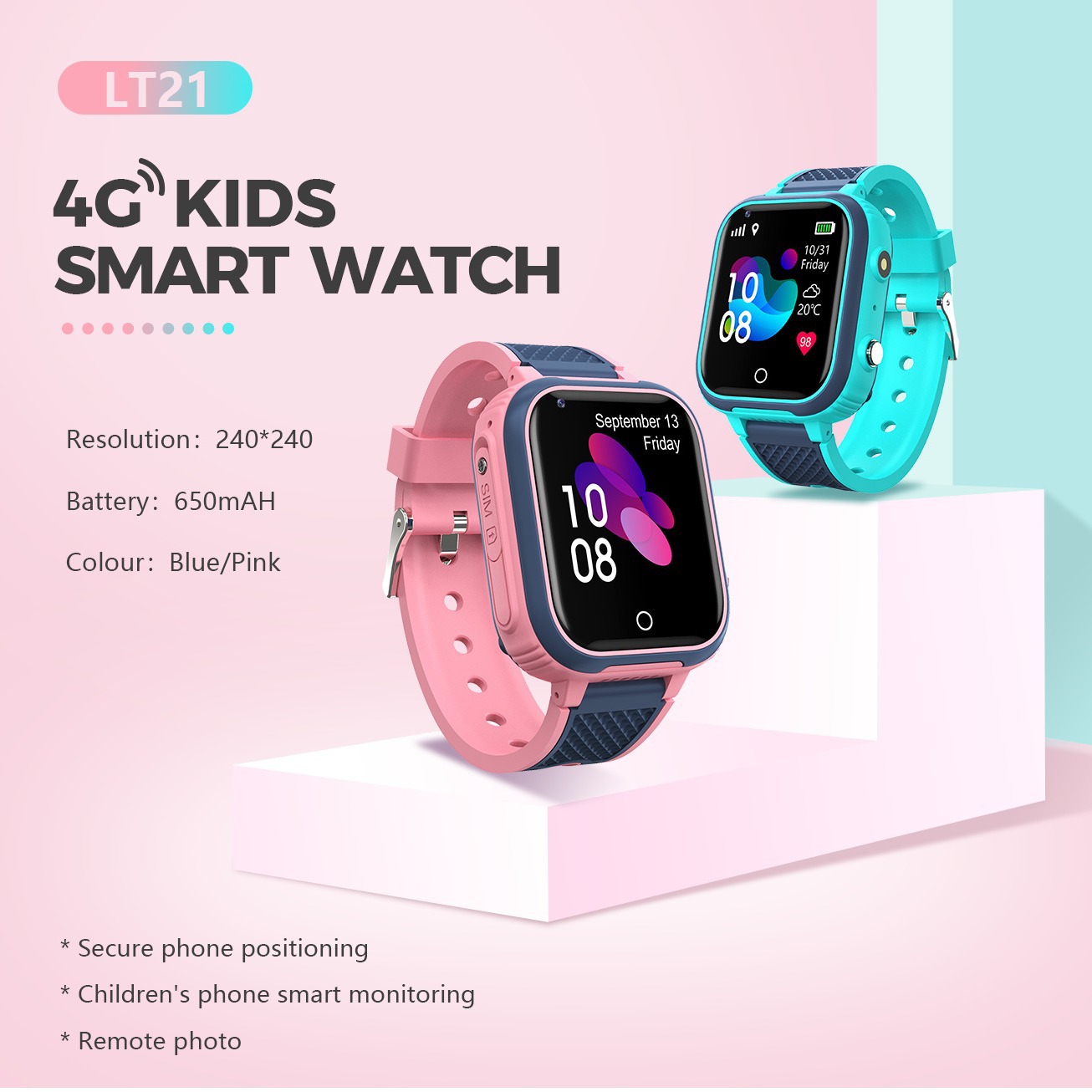 الطفل Smartwatch شاشة الكاميرا - مراجعة Smartwatch Watches Kids وسعره