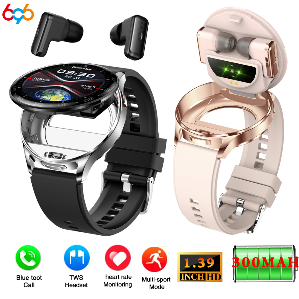 سماعة رأس TWS ساعة ذكية للرجال - مراجعة Smartwatch Noise Watches For Women وسعره