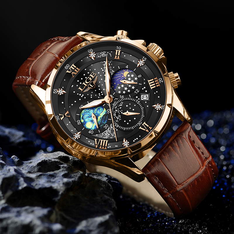ساعة LIGE الجديدة للرجال بمؤشر - مراجعة Smartwatch Army Watches For Men وسعره