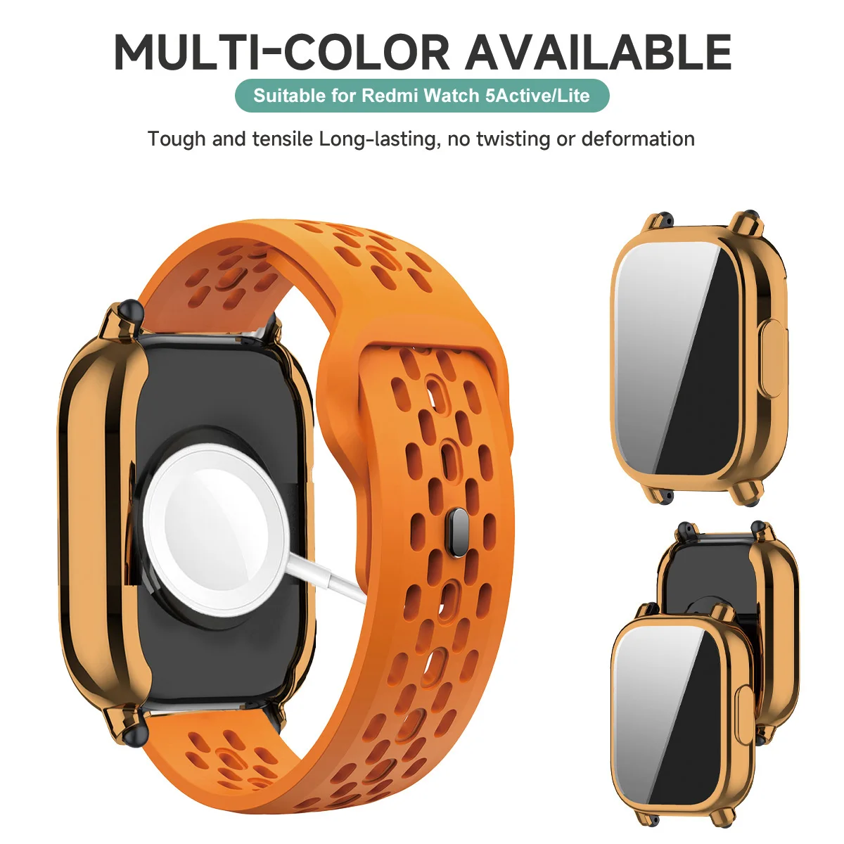 جراب + حزام سيليكون لساعة Xiao - مراجعة Silicone Sport Band وسعره