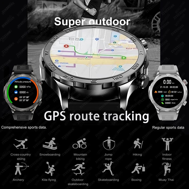 ساعة ذكية جديدة لتتبع نظام تحد - مراجعة Smartwatch Watches For Men وسعره