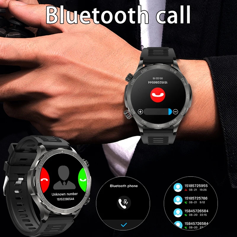 ساعة ذكية جديدة لتتبع نظام تحد - مراجعة Smartwatch Watches For Men وسعره