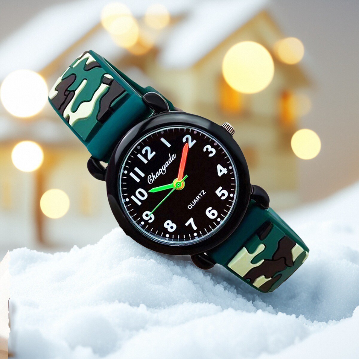 ساعات يد كوارتز تناظرية للأطفا - مراجعة Smartwatch Watches Kids وسعره