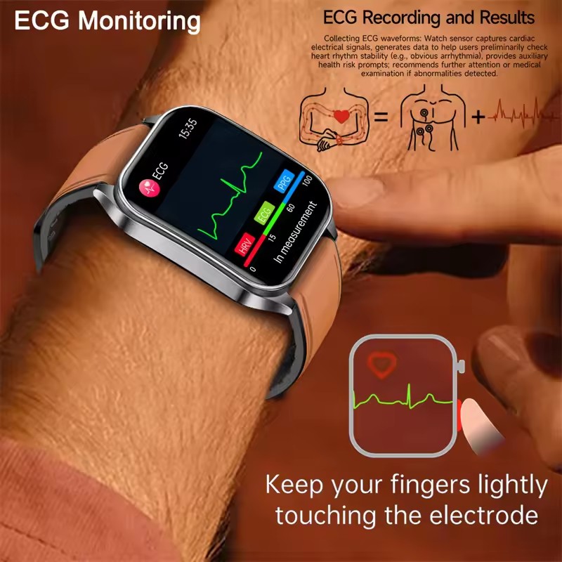 2026 جديد الصحة ساعة ذكية العل - مراجعة Smartwatch Military Watches For Men وسعره