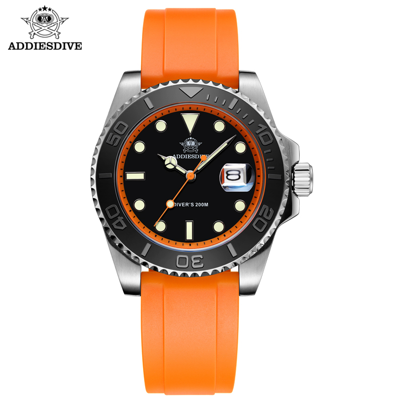 Addiesdive AD2040 موضة جديدة س - مراجعة Silicone Sport Band وسعره