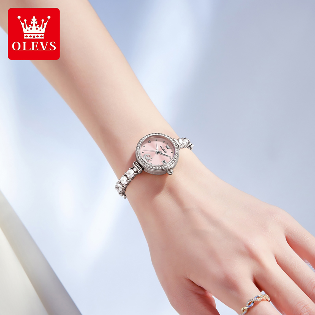 ساعة OLEVS 2998 أصلية من العلا - مراجعة Analog Quartz Watch وسعره