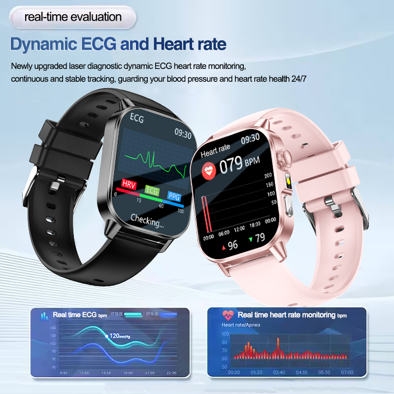 ساعة ذكية جديدة للرجال لتشخيص  - مراجعة Smartwatch Military Watches For Men وسعره