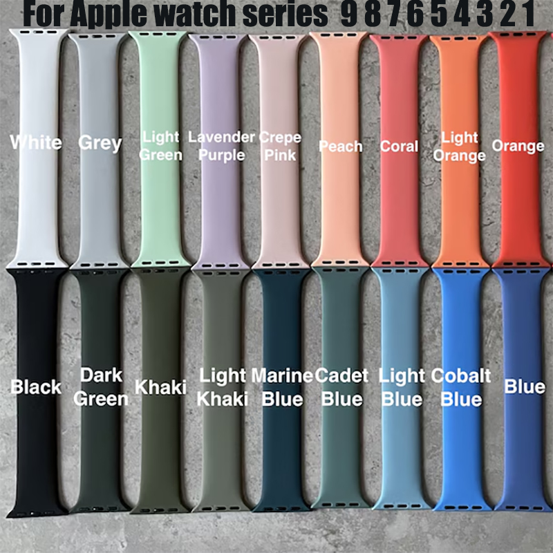 سوار سيليكون منفرد بحلقة لساعة - مراجعة Silicone Sport Band وسعره