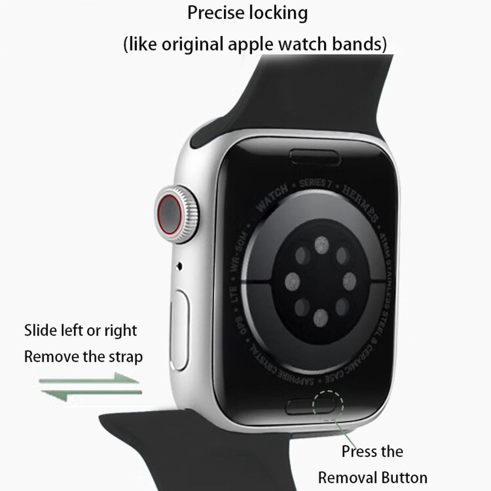 سوار سيليكون منفرد بحلقة لساعة - مراجعة Silicone Sport Band وسعره