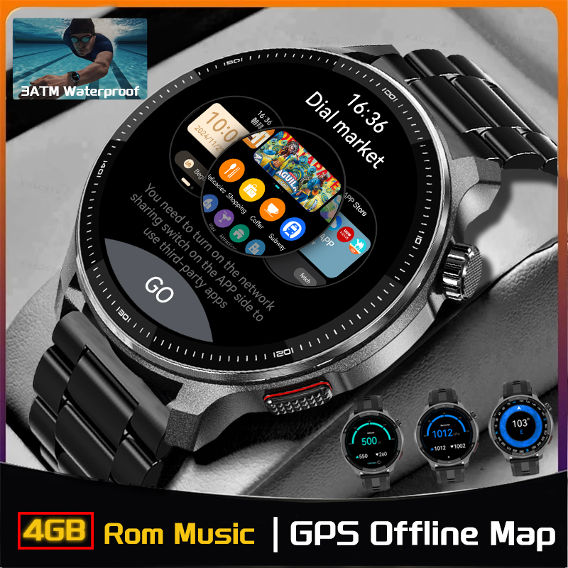 جديد 4G ذاكرة GPS غير متصل خري - مراجعة Watch Esim وسعره