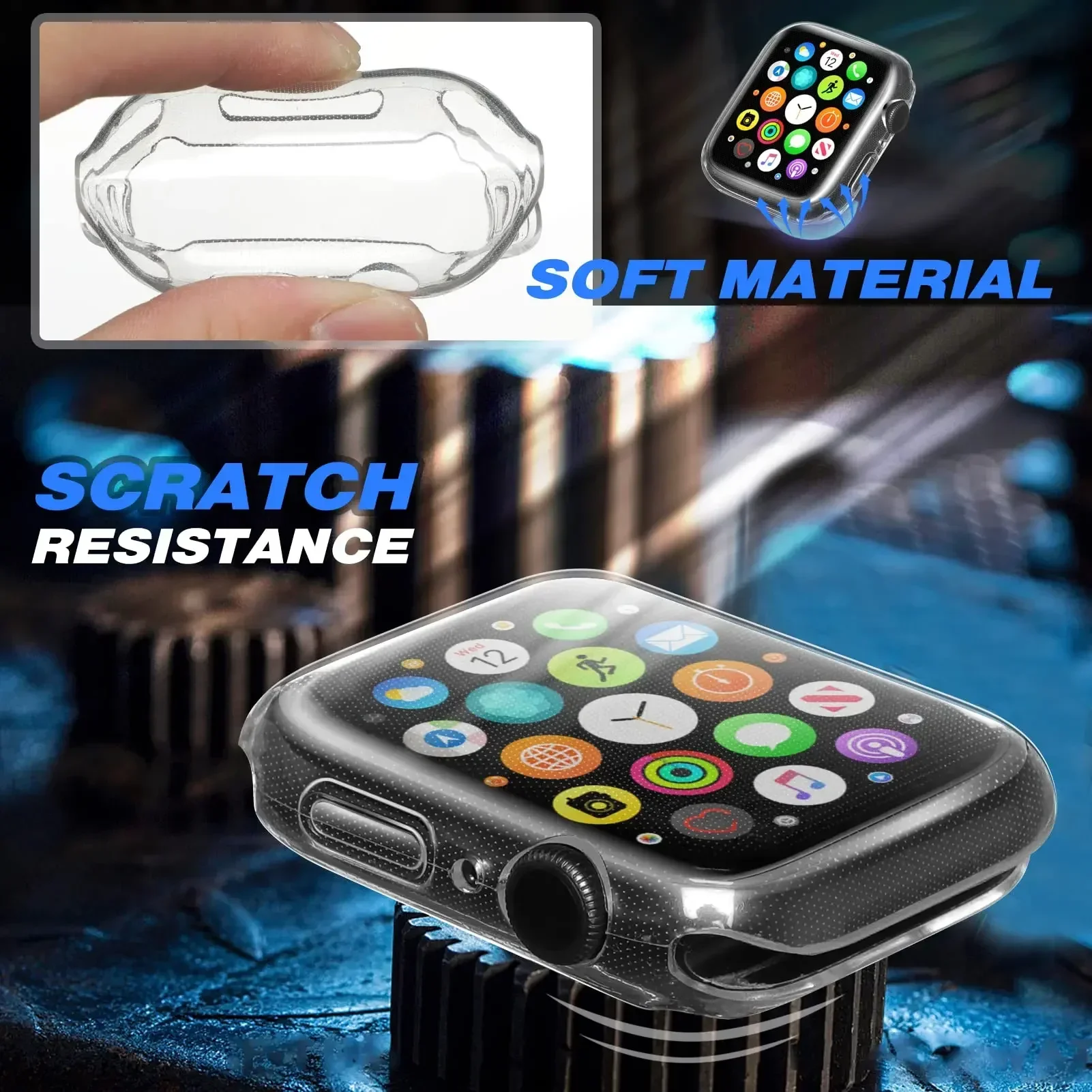 غطاء لساعة أبل 44 مللي متر 40  - مراجعة Smartwatch Watches Price وسعره