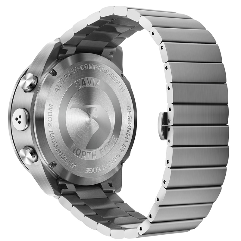 NORTH EDGE رجل الغوص ساعة الجي - مراجعة Smartwatch Army Watches For Men وسعره