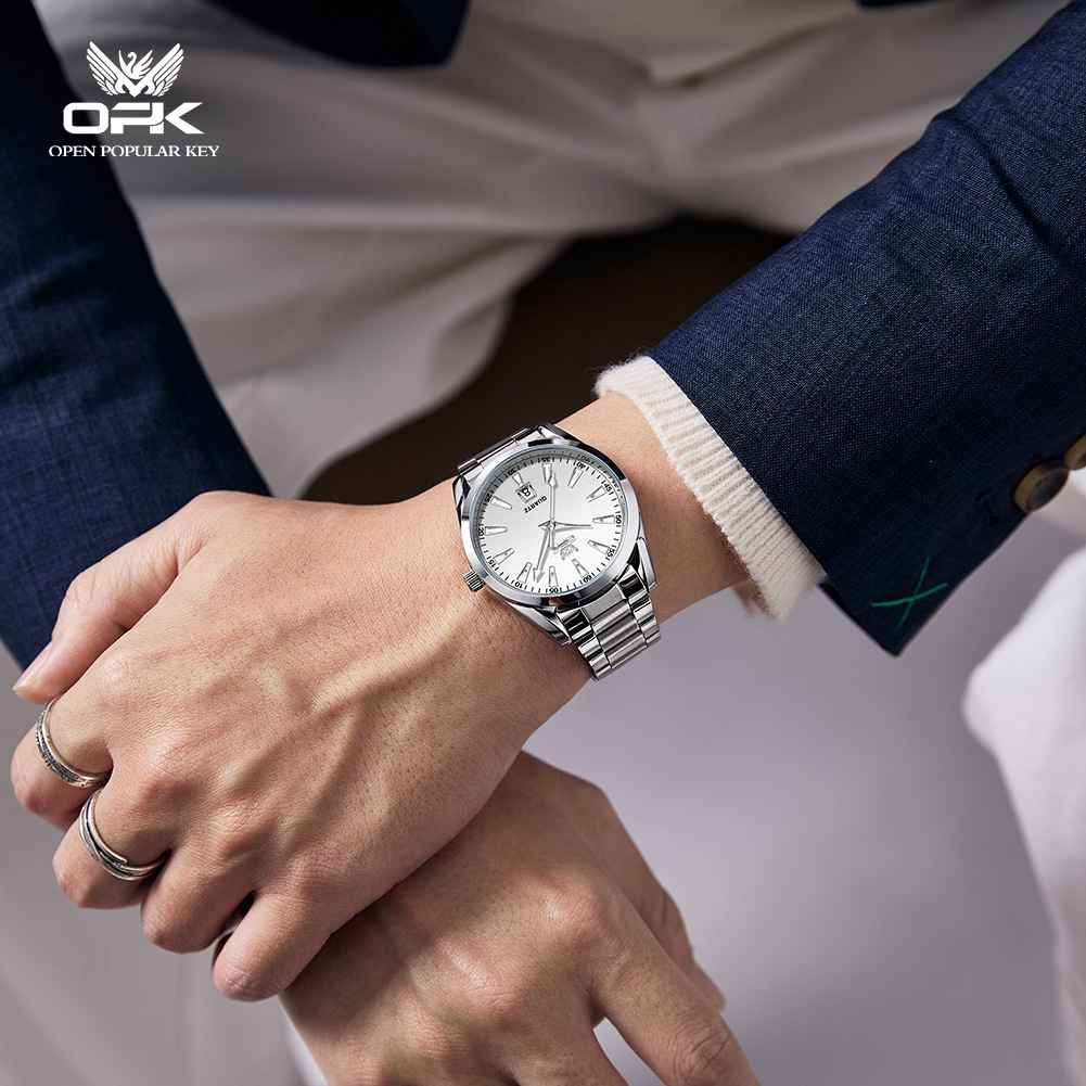 ساعة OPK 6088 كلاسيكية مستديرة - مراجعة Smartwatch Premium Watches For Men وسعره