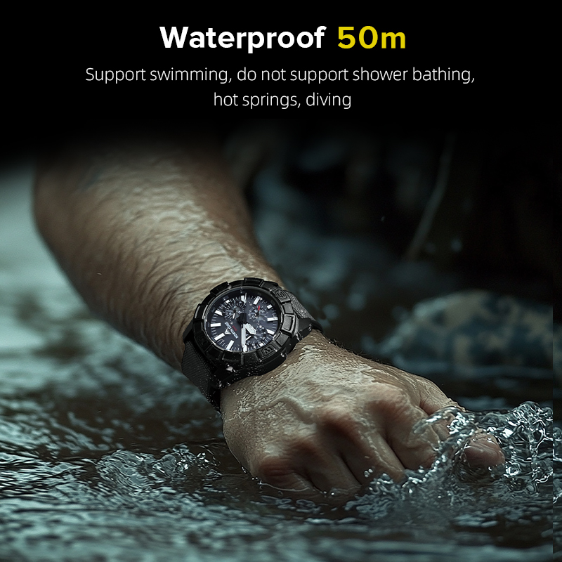 NORTH EDGE 2025 BLAZE ساعة كوا - مراجعة Smartwatch Army Watches For Men وسعره