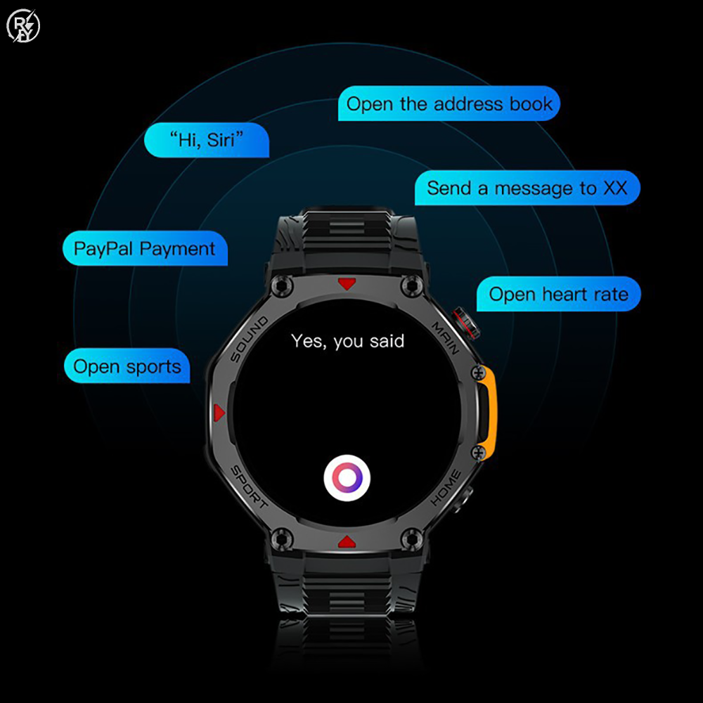 ساعة ذكية MA31 مقاومة للماء حت - مراجعة Smartwatch Rugged Watches For Men وسعره