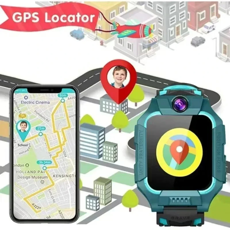 ساعة لينوفو الذكية للأطفال بتق - مراجعة Smartwatch Watches Gift For Girls وسعره
