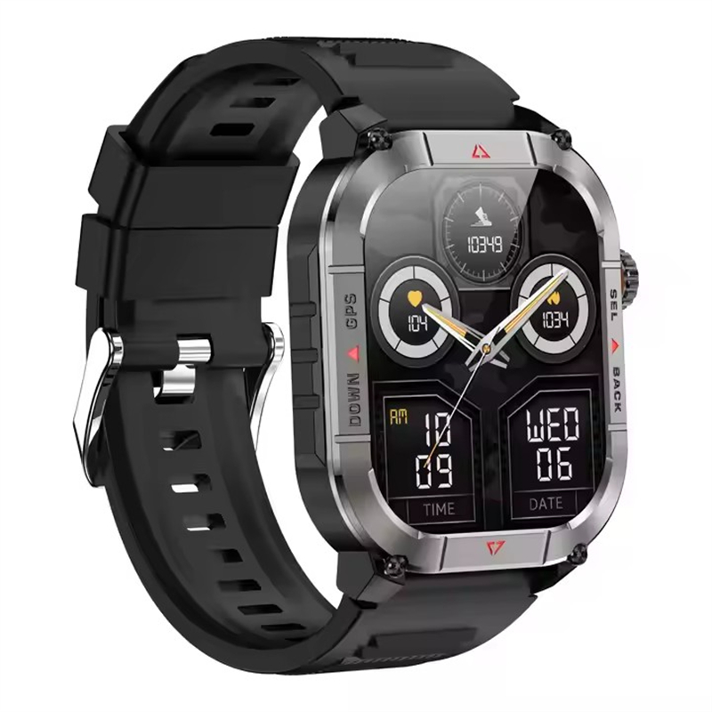 جديد HK84 الرجال ساعة ذكية AMO - مراجعة Smartwatch Casual Watches For Men وسعره