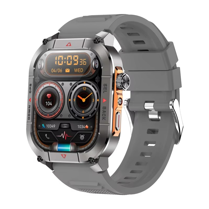 جديد HK84 الرجال ساعة ذكية AMO - مراجعة Smartwatch Casual Watches For Men وسعره