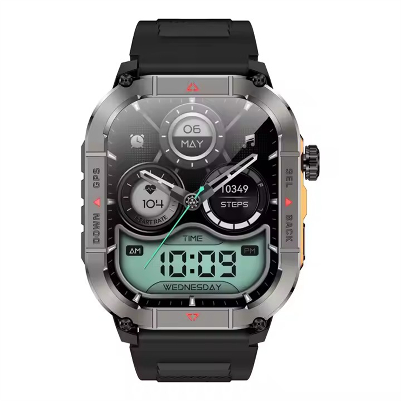 جديد HK84 الرجال ساعة ذكية AMO - مراجعة Smartwatch Casual Watches For Men وسعره