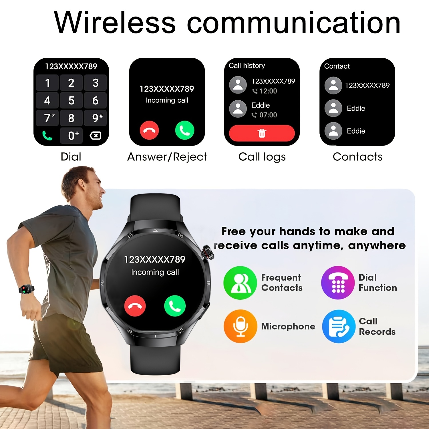 ساعة ذكية 2026 بأحدث تصميم دائ - مراجعة Smartwatch Latest Watches For Men وسعره