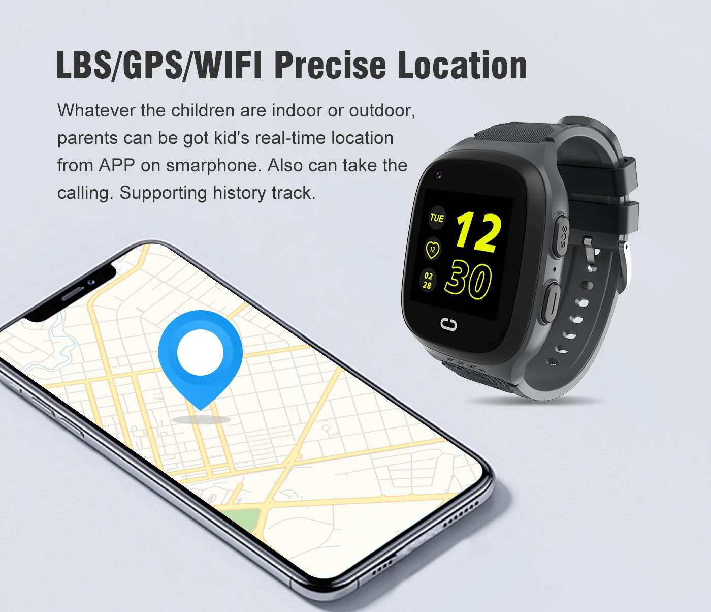 4G الاطفال Smartwatch SOS مقاو - مراجعة Smartwatch Watches Price وسعره