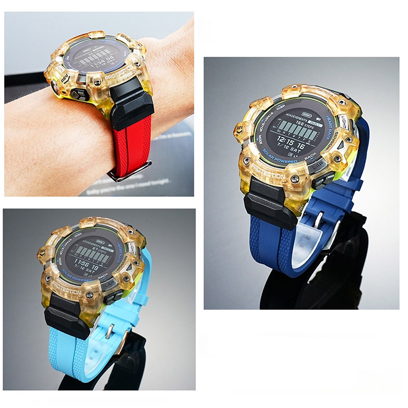 FKM المطاط حزام ل G-SHOCK كاسي - مراجعة Smartwatch Casio Watches For Men وسعره