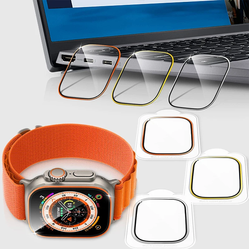 واقي شاشة من الزجاج المقسى لسا - مراجعة Smartwatch Watches For Men وسعره