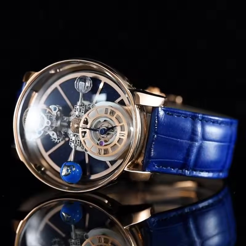 PINDU تصميم رجل ساعة اليد شفاف - مراجعة Smartwatch Casual Watches For Men وسعره