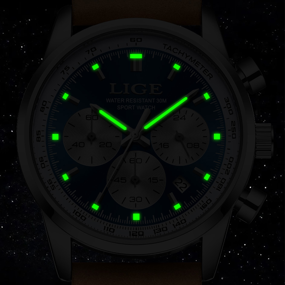 ساعة كوارتز رجالية من العلامة  - مراجعة Smartwatch Military Watches For Men وسعره