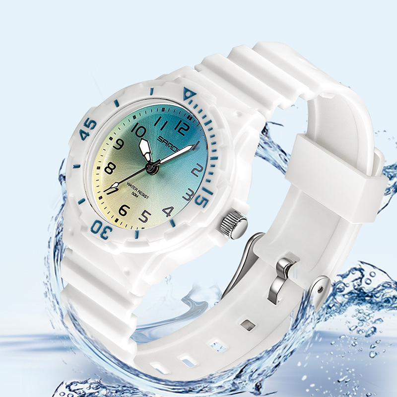 UTHAI ساعة نسائية رياضية موضة  - مراجعة Silicone Sport Band وسعره