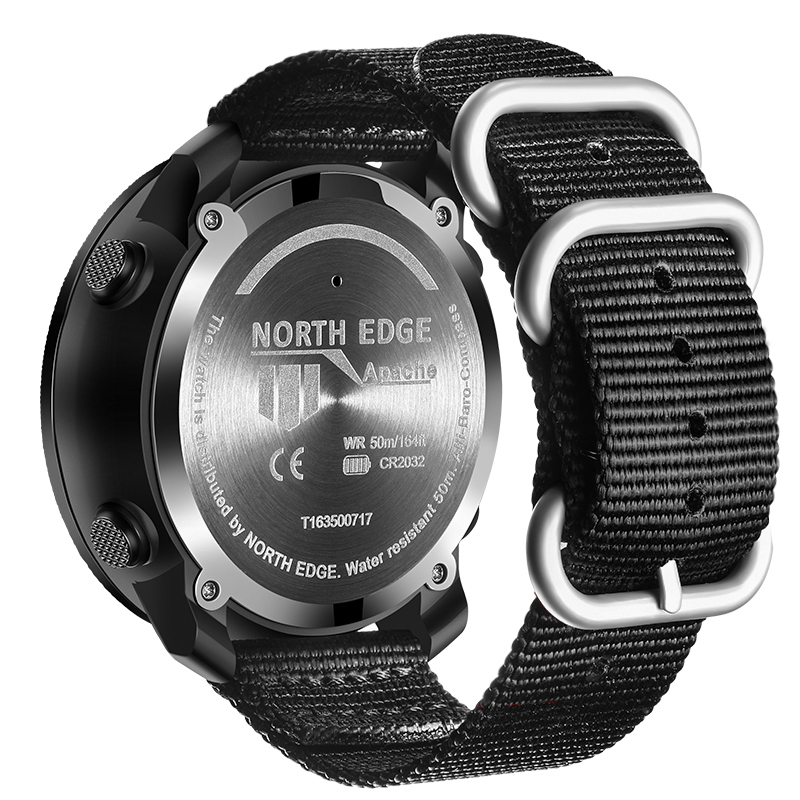 NORTH EDGE ساعة ذكية للرجال ال - مراجعة Smartwatch Army Watches For Men وسعره