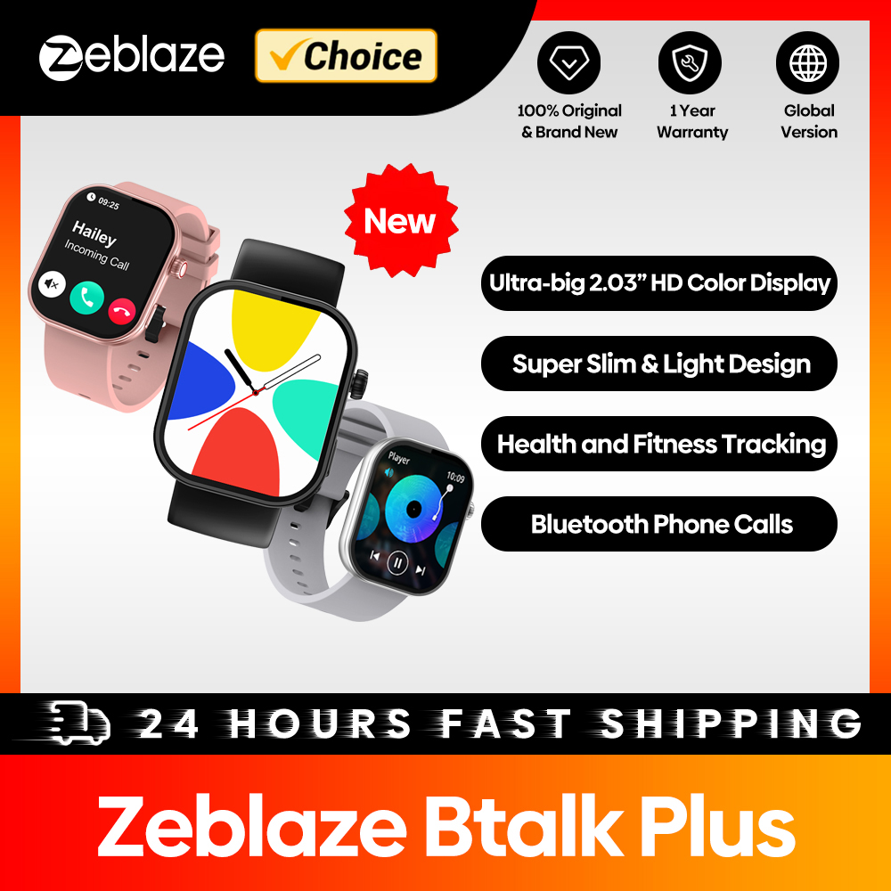 ساعة ذكية جديدة Zeblaze Btalk  - مراجعة Watch Esim وسعره