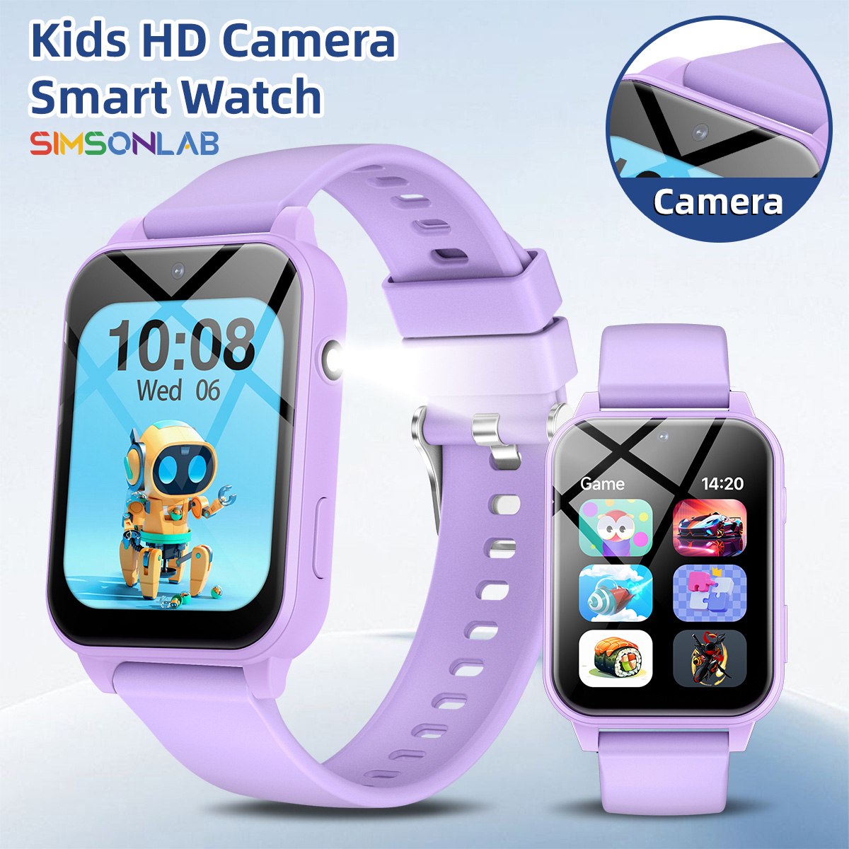 ساعة ذكية جديدة للأطفال لعام 2 - مراجعة Smartwatch Watches Gift For Girls وسعره