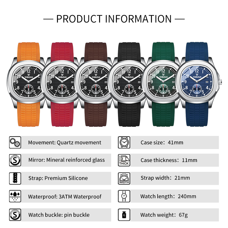 ساعات رجالية رياضية من ماركة م - مراجعة Smartwatch Casual Watches For Men وسعره