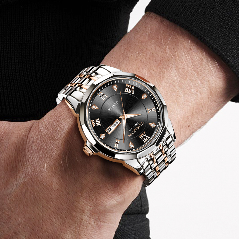 ساعة يد رجالية فاخرة من GUANQI - مراجعة Smartwatch Premium Watches For Men وسعره
