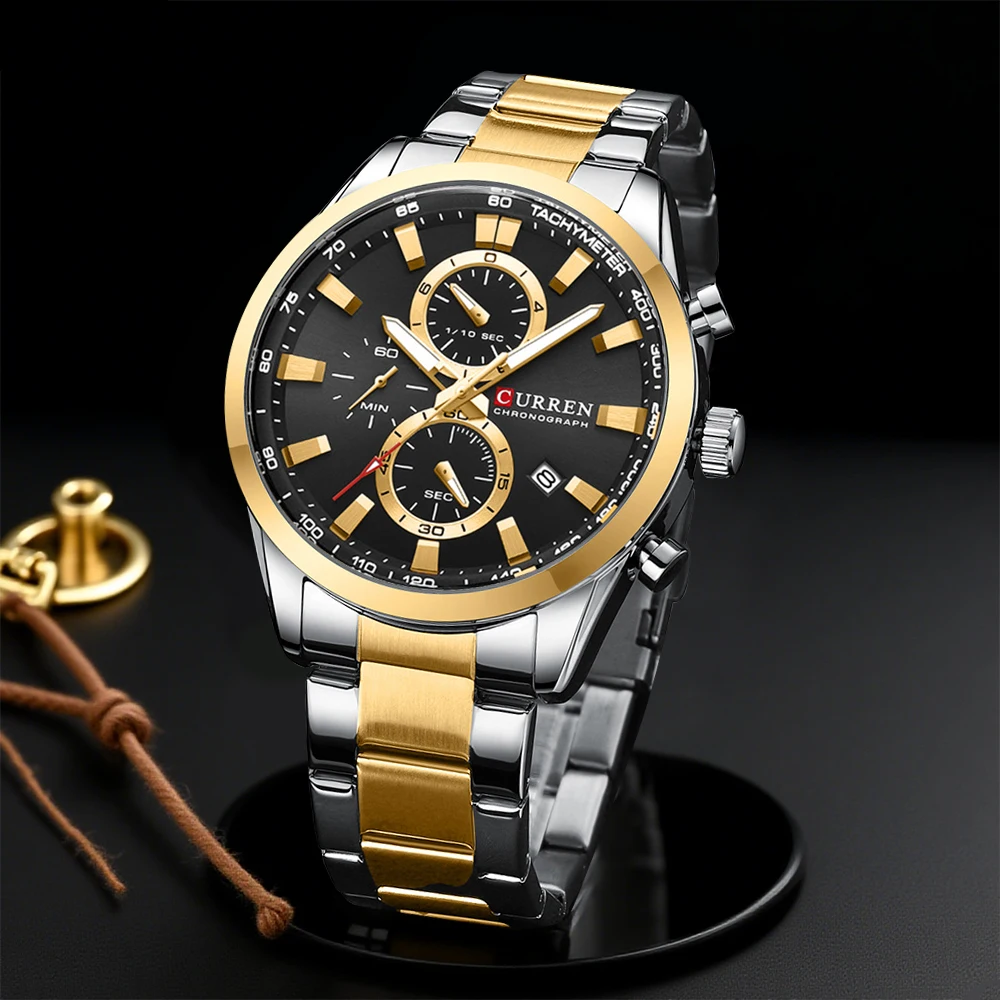 CURREN ساعات كوارتز كرونو رياض - مراجعة Analog Quartz Watch وسعره