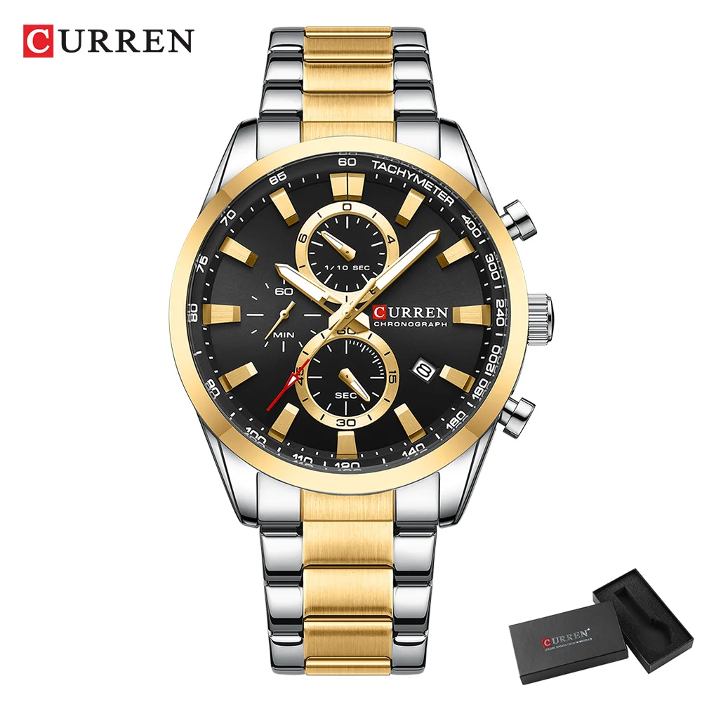 CURREN ساعات كوارتز كرونو رياض - مراجعة Analog Quartz Watch وسعره