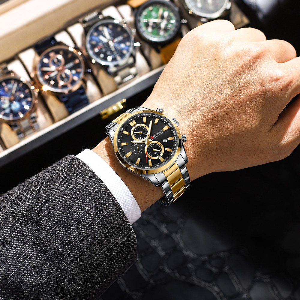 CURREN ساعات كوارتز كرونو رياض - مراجعة Analog Quartz Watch وسعره